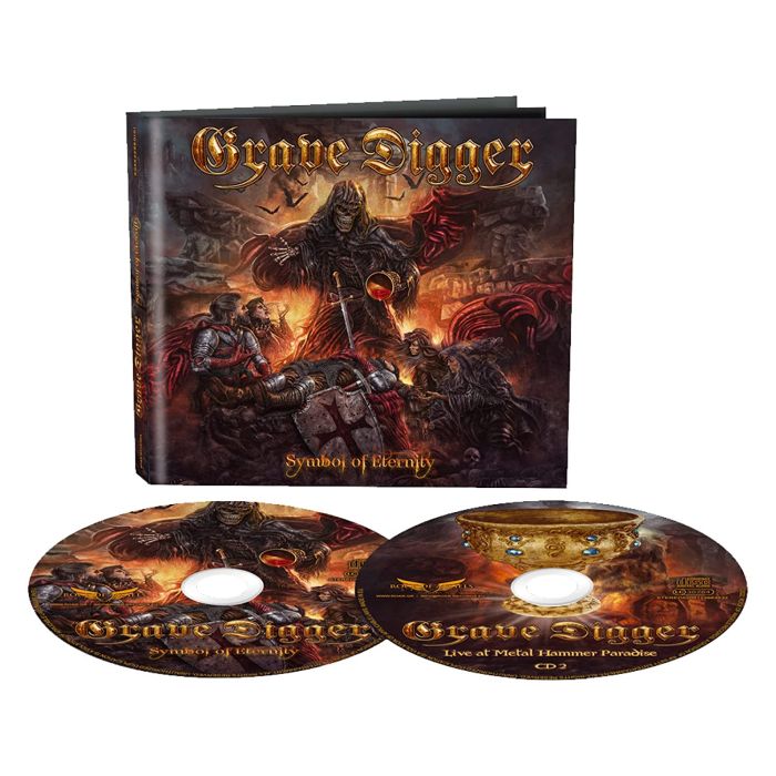 Grave Digger - Symbol Of Eternity (2CD mediabook with live CD) - CD - New