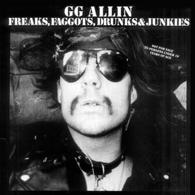 Allin, G.G. - Freaks, Faggots, Drunks & Junkies (2022 Shit Coloured vinyl reissue) - Vinyl - New