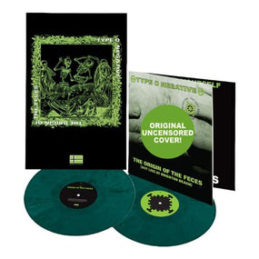 Type O Negative - Origin Of The Feces, The (30th Anniversary Ed. 2LP Green & Black Mixed vinyl gatefold) - Vinyl - New
