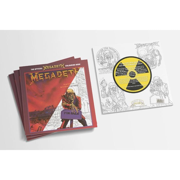 Megadeth - Official Colouring Book, The - Book - New
