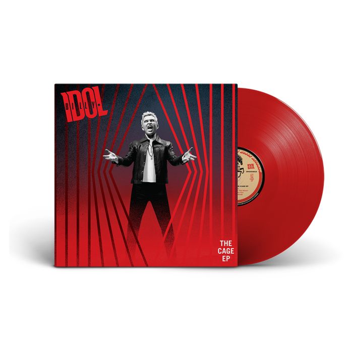 Idol, Billy - Cage EP, The (Ltd. Ed. Red vinyl 12" EP) - Vinyl - New