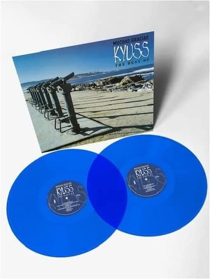 Kyuss - Muchas Gracias: The Best Of Kyuss (Ltd. Numbered Ed. 2022 2LP Blue vinyl reissue) - Vinyl - New