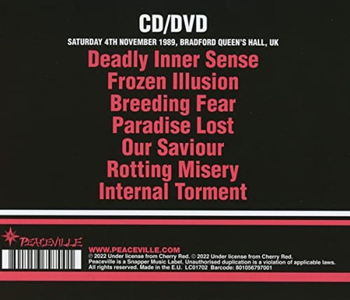 Paradise Lost - Live Death (2022 CD/DVD reissue) - CD - New