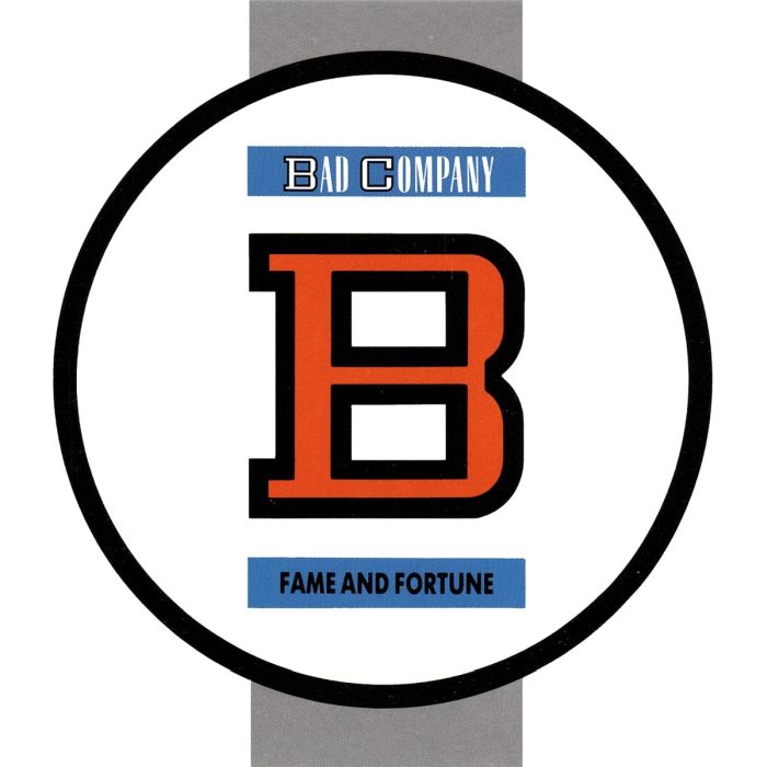 Bad Company - Fame And Fortune (2022 reissue) - CD - New