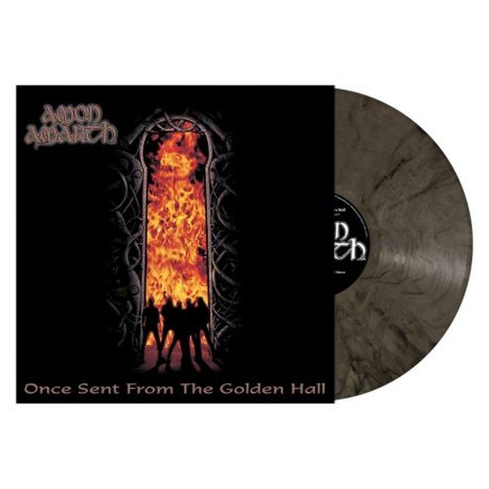 Amon Amarth - Once Sent From The Golden Hall (2022 Smoke Grey Marbled vinyl reissue with poster) - Vinyl - New
