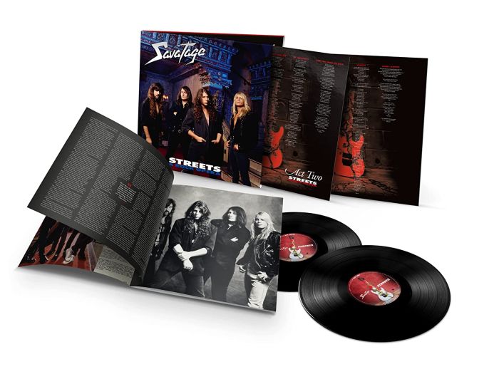 Savatage - Streets A Rock Opera (180g 2LP Gatefold 12page Booklet + Bonus Track) - Vinyl - New