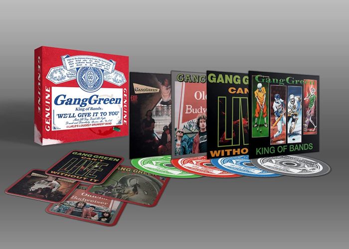 Gang Green - We'll Give It To You (You Got It/Older...Budweiser/Can't Live Without It/King Of Bands) (4CD Box Set) - CD - New
