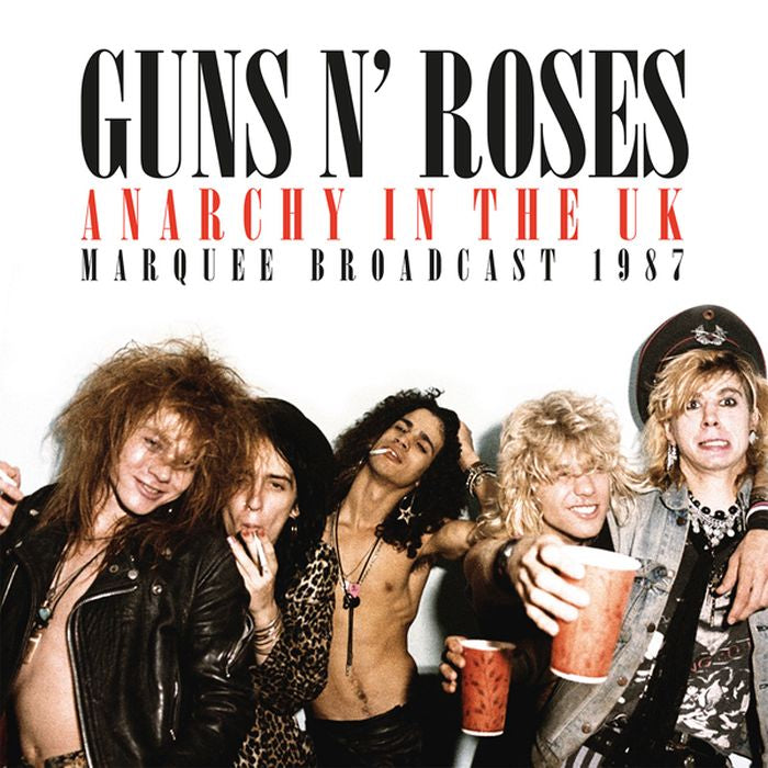 Guns N' Roses - Anarchy In The UK: Marquee Broadcast 1987 (Ltd. Ed. 2LP Red vinyl gatefold) - Vinyl - New