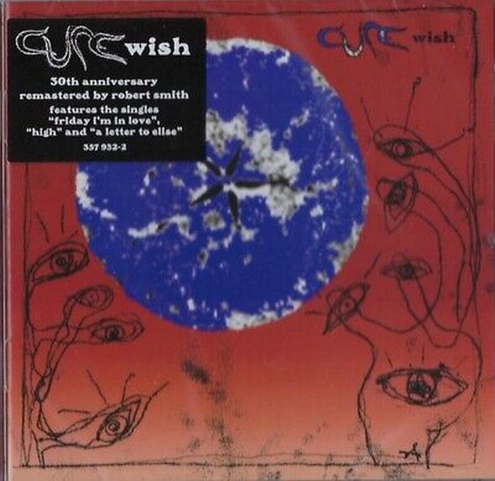 Cure - Wish (30th Anniversary 2022 remastered reissue) (Euro.) - CD - New