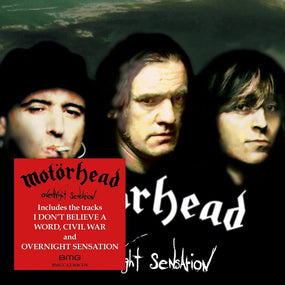Motorhead - Overnight Sensation (2023 digipak reissue) - CD - New