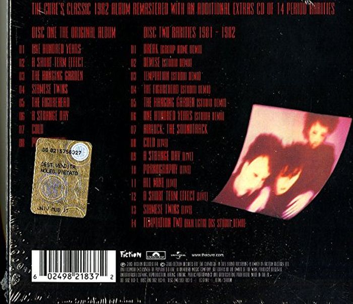 Cure - Pornography (2005 Deluxe Ed. 2CD reissue) - CD - New