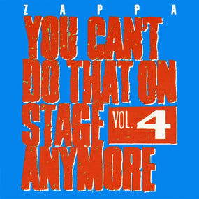 Zappa, Frank - You Can't Do That On Stage Anymore Vol. 4 (2CD) - CD - New