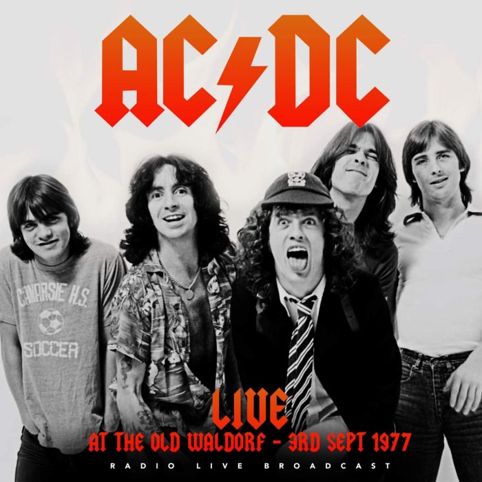 ACDC - Live At The Old Waldorf - 3rd Sept 1977: Live Radio Broadcast (180g) - Vinyl - New