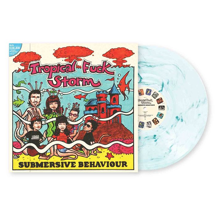 Tropical Fuck Storm - Submersive Behaviour (Clear & Blue 2000 Flushes vinyl) - Vinyl - New