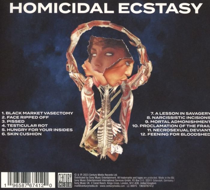 Sanguisugabogg - Homicidal Ecstasy - CD - New
