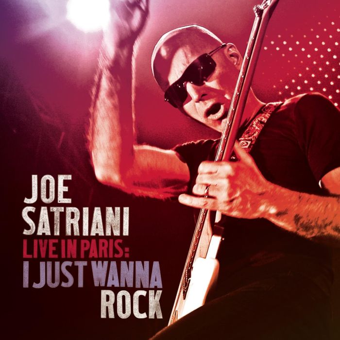 Satriani, Joe - Live In Paris: I Just Wanna Rock (2CD) - CD - New