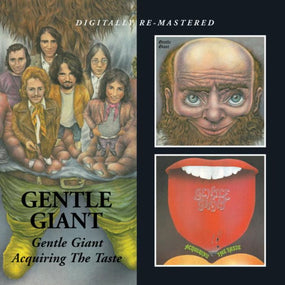 Gentle Giant - Gentle Giant/Acquiring The Taste (2012 2CD remastered reissue) - CD - New