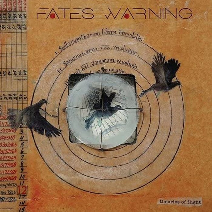 Fates Warning - Theories Of Flight (Ltd. Ed. 2023 2LP Transparent Red vinyl gatefold reissue) - Vinyl - New