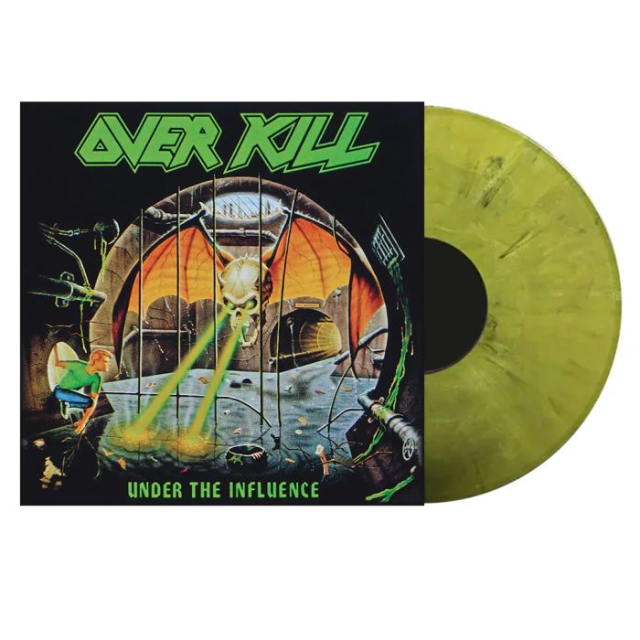Overkill - Under The Influence (2023 Yellow Marble vinyl reissue) - Vinyl - New