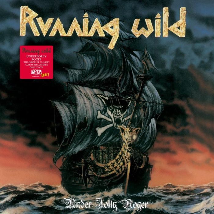 Running Wild - Under Jolly Roger (2023 Grey vinyl reissue) - Vinyl - New