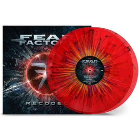 Fear Factory - Recoded (Aggression Continuum remixes) (Ltd. Ed. 2023 2LP Transparent Red Rainbow Splatter vinyl reissue - 1500 copies) - Vinyl - New