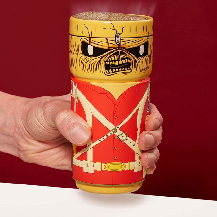 Iron Maiden - Coscup (Eddie Trooper) Ceramic Mug with Rubber Sleeve 400ml