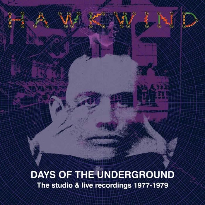 Hawkwind - Days Of The Underground: The Studio & Live Recordings 1977-1979 (Ltd. Ed. Deluxe 8CD/2xBlu-Ray Box Set) (RA/B/C) - CD - New