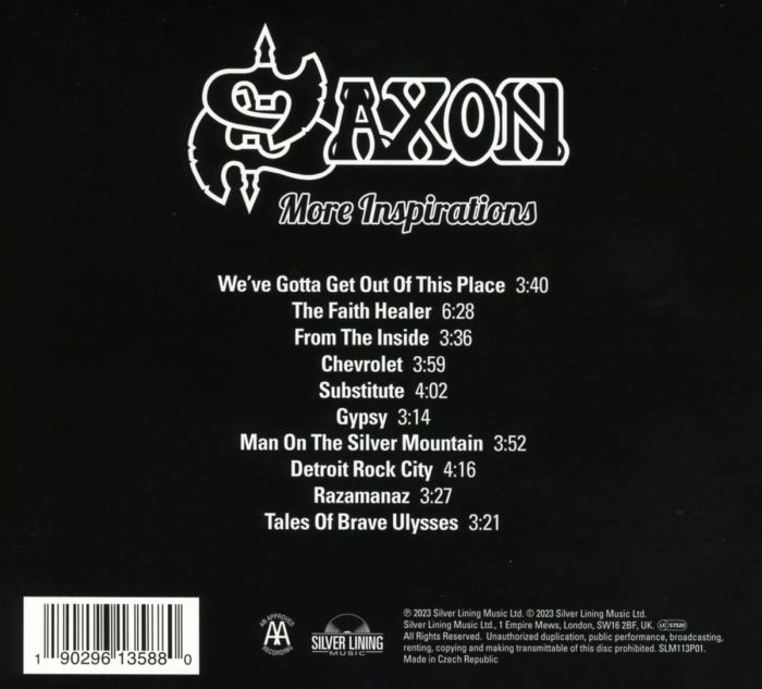 Saxon - More Inspirations - CD - New