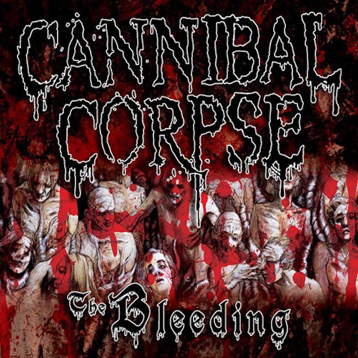 Cannibal Corpse - Bleeding, The (2023 Coke Bottle Clear with Red Splatter vinyl reissue with poster & download card) - Vinyl - New