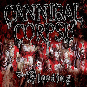 Cannibal Corpse - Bleeding, The (2023 Coke Bottle Clear with Red Splatter vinyl reissue with poster & download card) - Vinyl - New