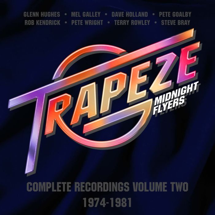 Trapeze - Midnight Flyers: Complete Recordings Vol 2 1974-1981 (Hot Wire/Trapeze (1975)/Hold On/Live At The Boat Club/Live At Arlington, Texas/Live In Texas - Dead Armadillos (5CD Box Set) - CD - New