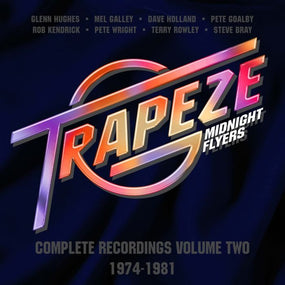 Trapeze - Midnight Flyers: Complete Recordings Vol 2 1974-1981 (Hot Wire/Trapeze (1975)/Hold On/Live At The Boat Club/Live At Arlington, Texas/Live In Texas - Dead Armadillos (5CD Box Set) - CD - New