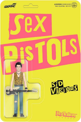 Sex Pistols - Sid Vicious (Wave 1) 3.75 inch Super7 ReAction Figure