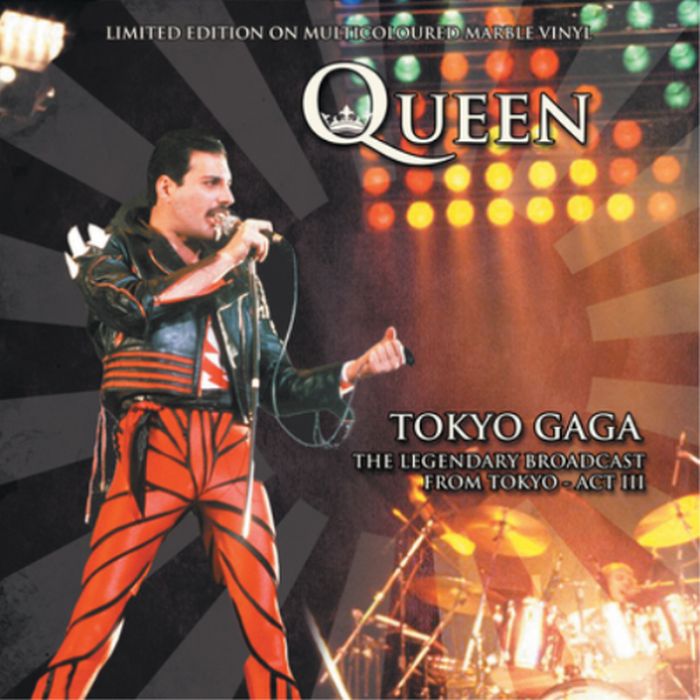 Queen - Tokyo Gaga: The Legendary Broadcast From Tokyo - Act III (Ltd. Ed. Multicoloured Marble vinyl) - Vinyl - New