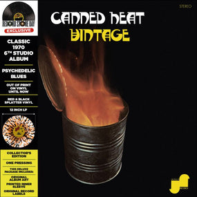 Canned Heat - Vintage (Red & Black Splatter vinyl) (2023 RSD LTD ED) - Vinyl - New