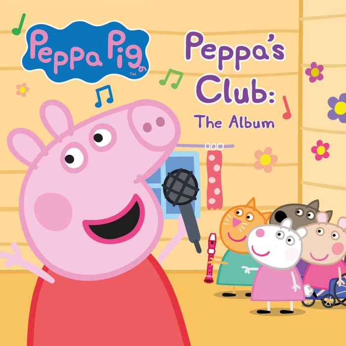 Peppa Pig - Peppa's Club: The Album (Pink & Blue vinyl with download card) (2023 RSD LTD ED) - Vinyl - New