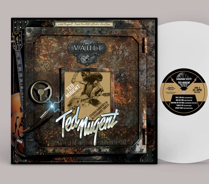 Nugent, Ted - Nuge Vault Vol. 1: Free-For-All Studio Rarities & Alternate Takes (Great White vinyl - 4000 copies) (2023 RSD LTD ED) - Vinyl - New