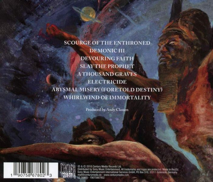 Krisiun - Scourge Of The Enthroned - CD - New
