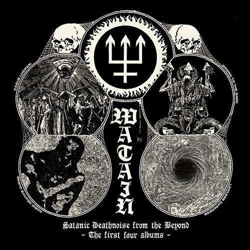 Watain - Satanic Deathnoise From The Beyond - The First Four Albums (Rabid Deaths Curse/Casus Luciferi/Sworn To The Dark/Lawless Darkness) (4CD) - CD - New