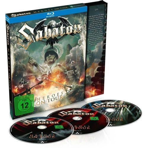 Sabaton - Heroes On Tour (Live) (2xBlu-Ray/CD) (R0) - Blu-Ray - Music