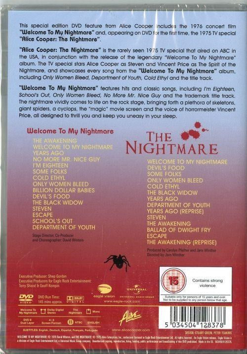 Cooper, Alice - Welcome To My Nightmare (Spec. Ed.) (R0) - DVD - Music