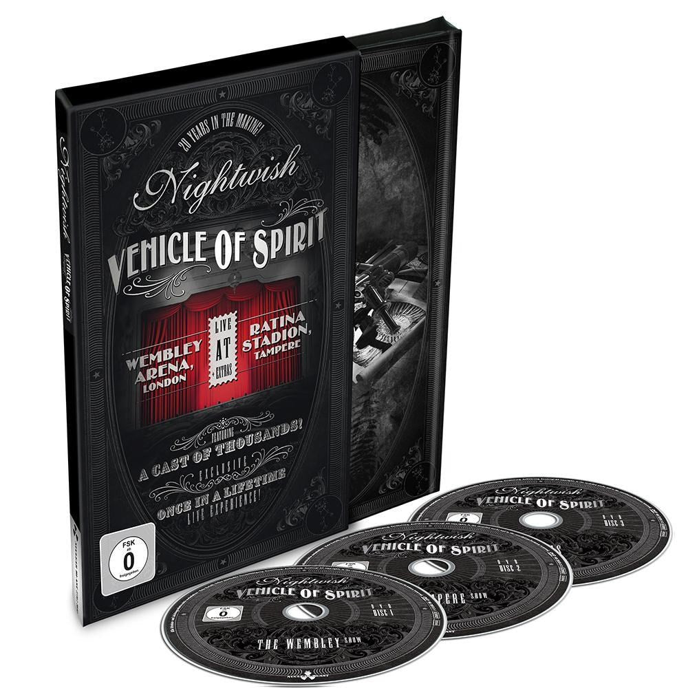 Nightwish - Vehicle Of Spirit (3DVD Digibook) (R0) - DVD - Music
