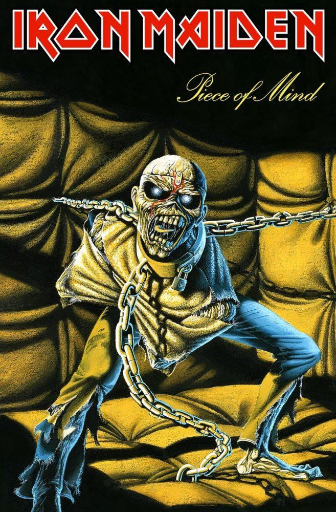 Iron Maiden - Premium Textile Poster Flag (Piece Of Mind)