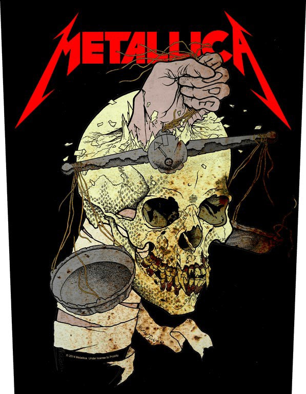 Metallica - Harvester Of Sorrow (80mm x 100mm) Sew-On Patch