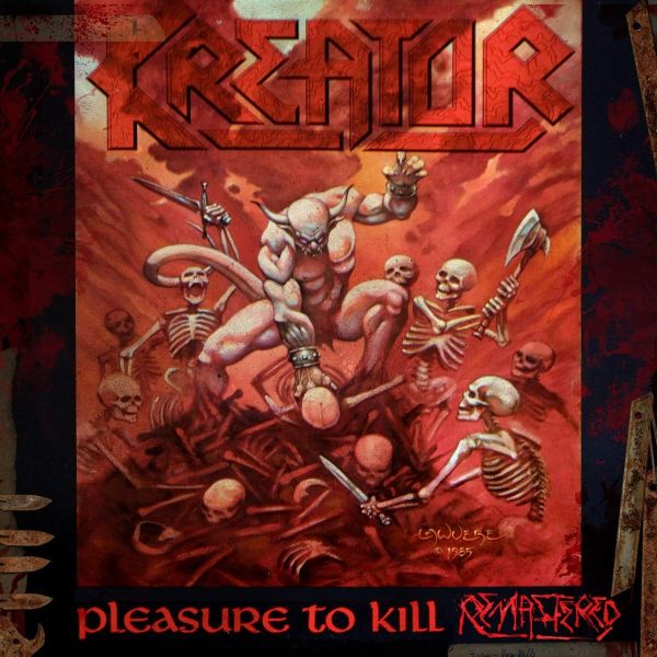 Kreator - Pleasure To Kill - Remastered (2019 digipak reissue w. 3 bonus tracks) - CD - New