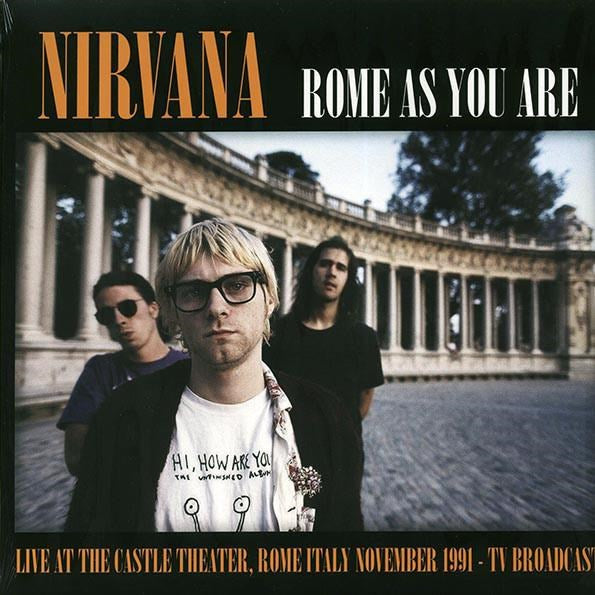 Nirvana - Rome As You Are: Live At The Castle Theater, Rome Italy November 1991 - TV Broadcast (Ltd. Ed. Pink vinyl - 500 copies) - Vinyl - New