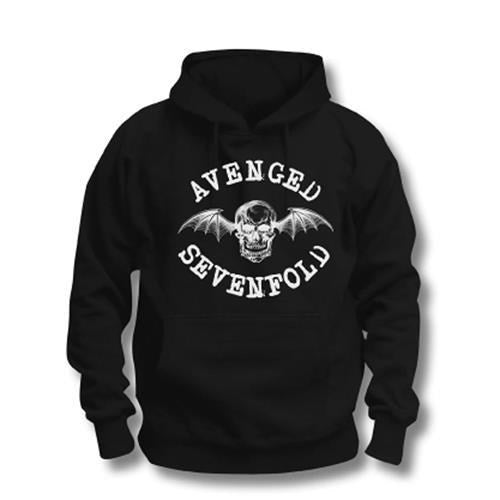 Avenged Sevenfold - Pullover Black Hoodie (Deathbat Logo)