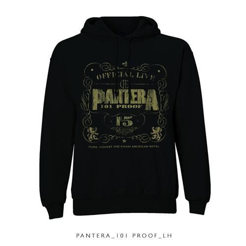 Pantera - Pullover Black Hoodie (101 Proof)