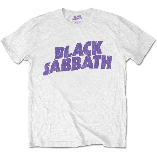 Black Sabbath - Logo Toddler and Youth White Shirt