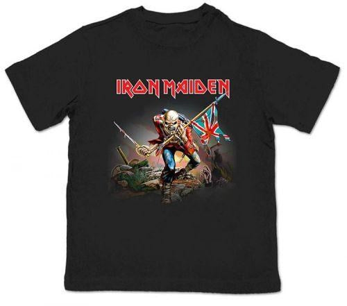 Iron Maiden - Trooper Toddler and Youth Black Shirt